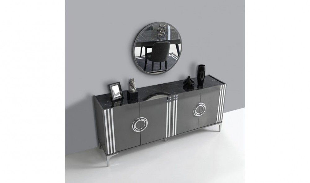 Asel Antrasit Yemek Odası