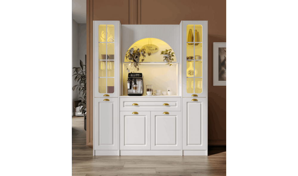 Armoni Gold Maxi Kahve Köşesi Komple MDF