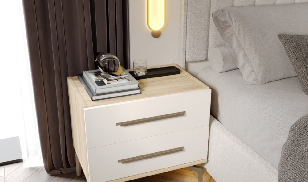 ALFABİ YATAK ODASI % 100 MDF ( Baza hediyelidir.)