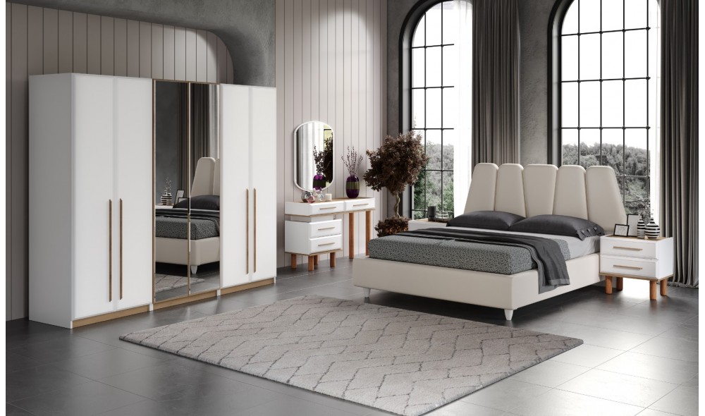 ÇAMLICA YATAK ODASI %100 MDF