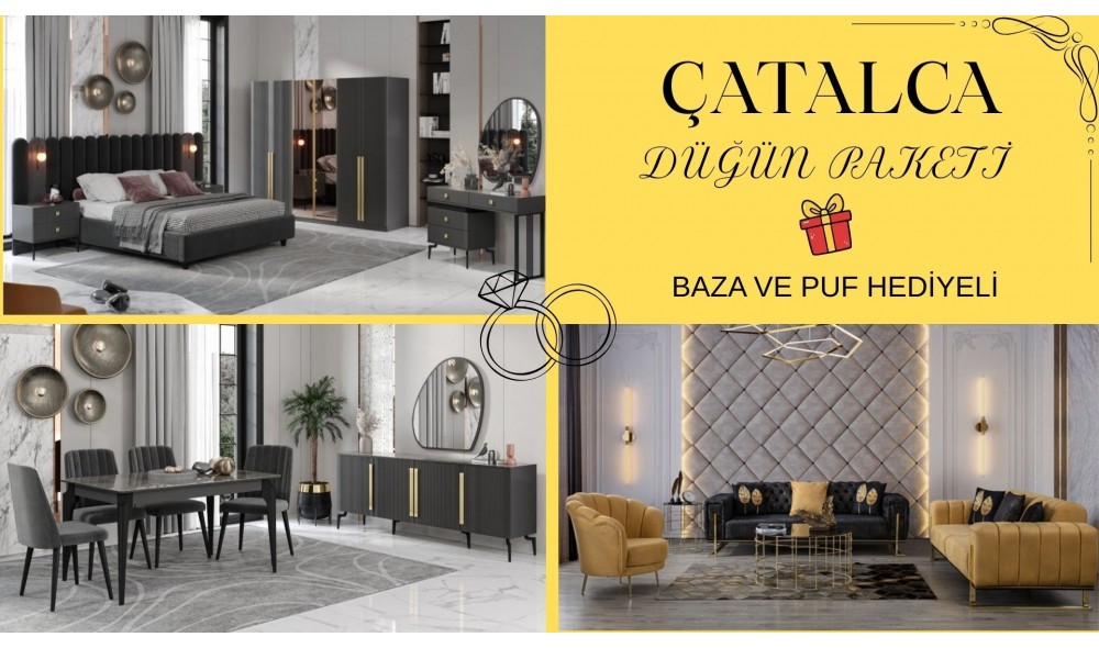 ÇATALCA DÜĞÜN PAKETİ %100 MDF