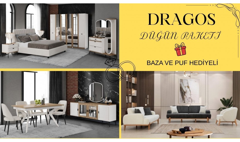 DRAGOS DÜĞÜN PAKETİ %100 MDF