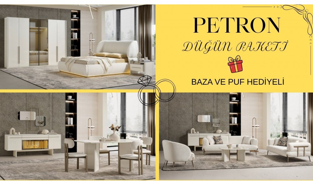 Petron Düğün Paketi Baza ve Puf Hediye