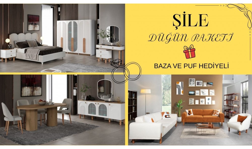 ŞİLE DÜĞÜN PAKETİ %100 MDF
