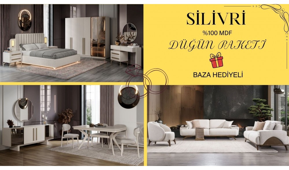 SİLİVRİ DÜĞÜN PAKETİ %100 MDF