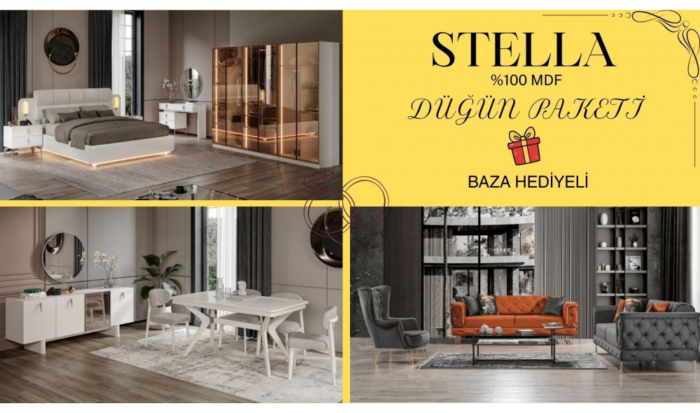 STELLA DÜĞÜN PAKETİ %100 MDF
