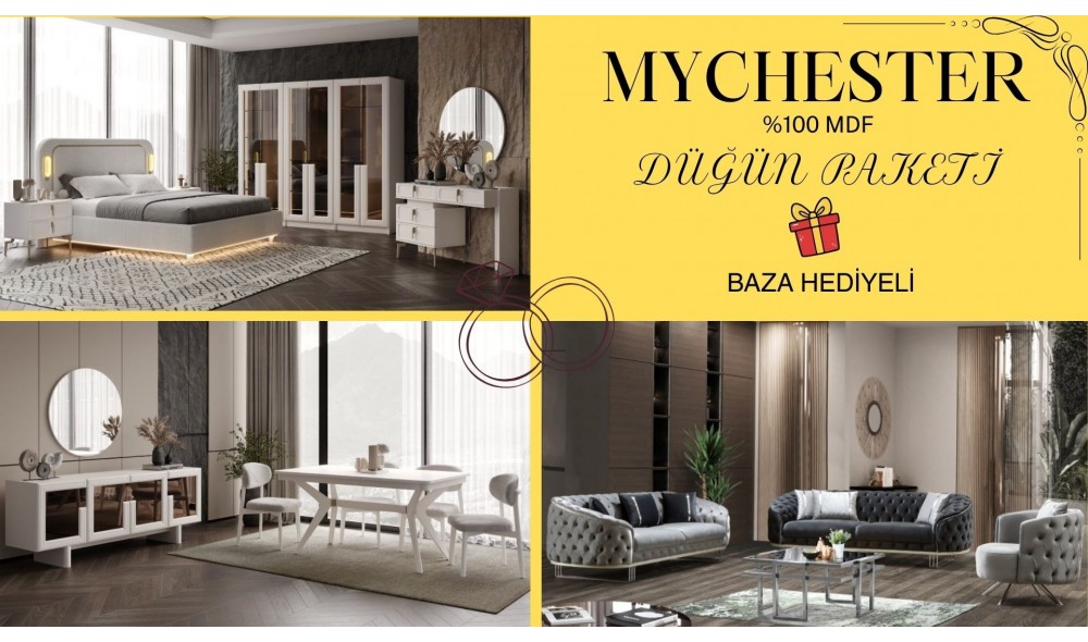 MYCHESTER DÜĞÜN PAKETİ %100 MDF