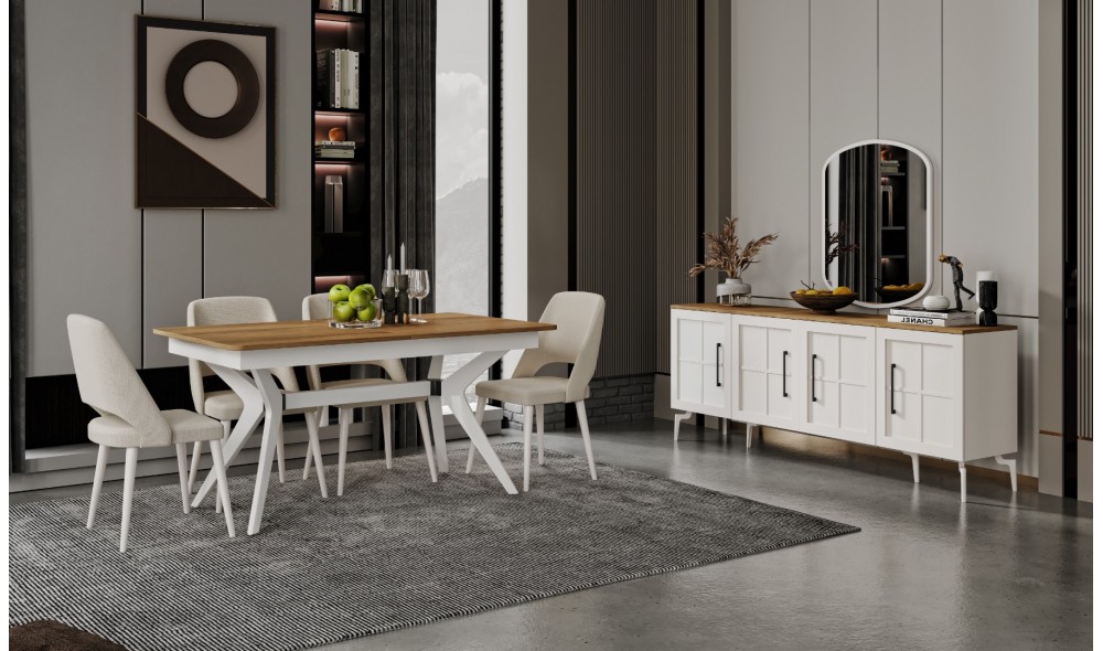 SİRKECİ YEMEK ODASI %100 MDF
