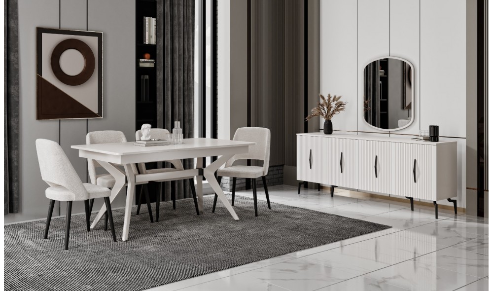 ÜMRANİYE YEMEK ODASI %100 MDF