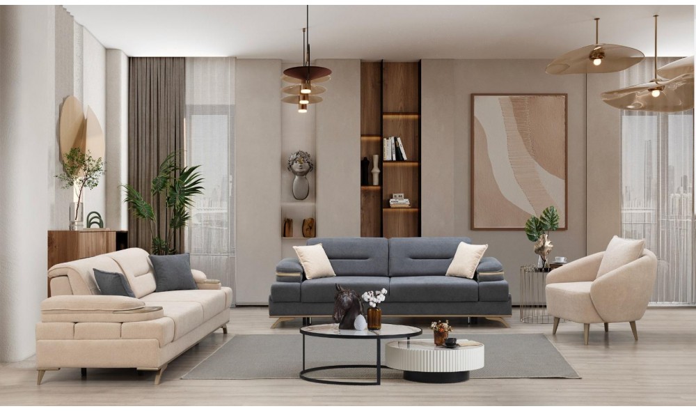 PARİS KOLTUK TAKIMI 3+3+1