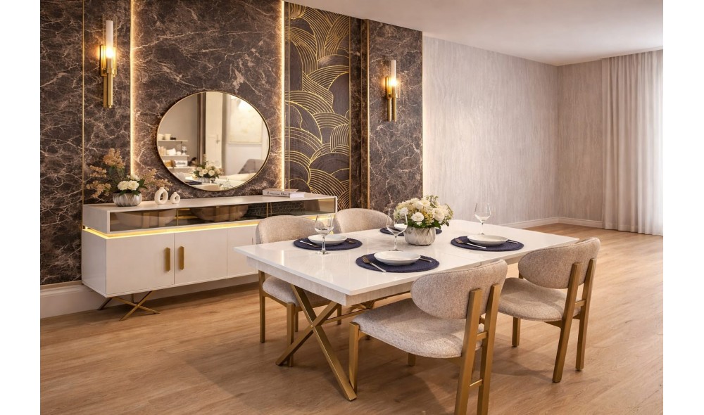 ÇINAR YEMEK ODASI % 100 MDF