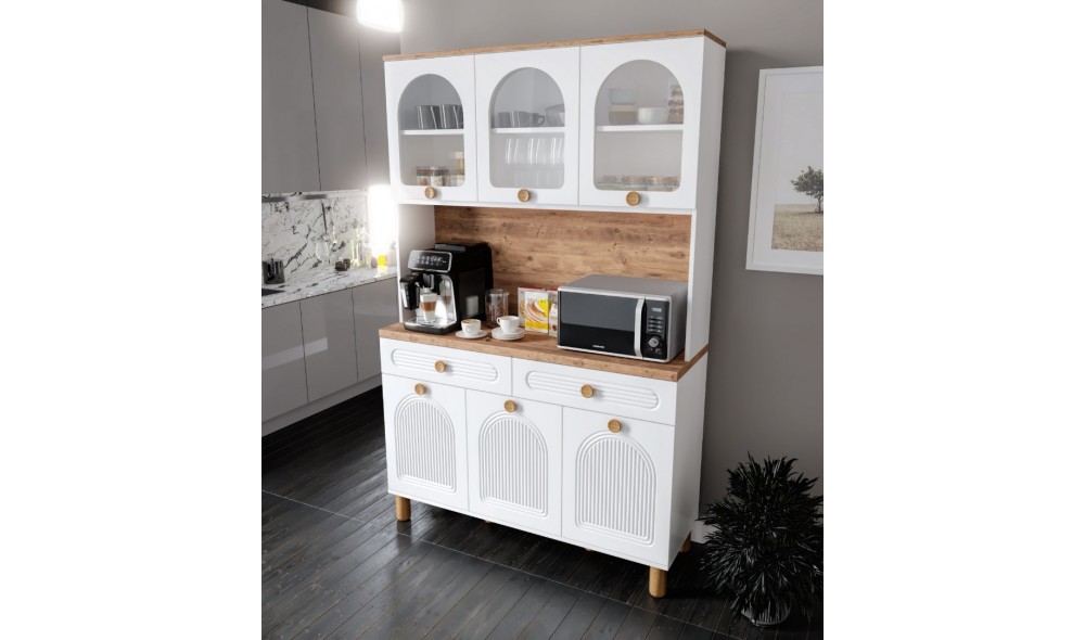 ROSA 3 KAPAKLI KAHVE KÖŞESİ %100 MDF