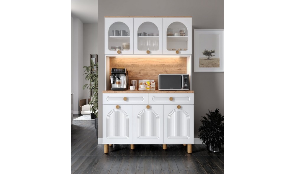 ROSA 3 KAPAKLI KAHVE KÖŞESİ %100 MDF