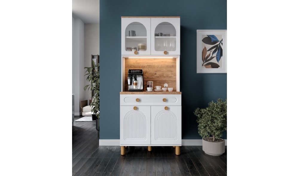 ROSA 2 KAPAKLI KAHVE KÖŞESİ %100 MDF