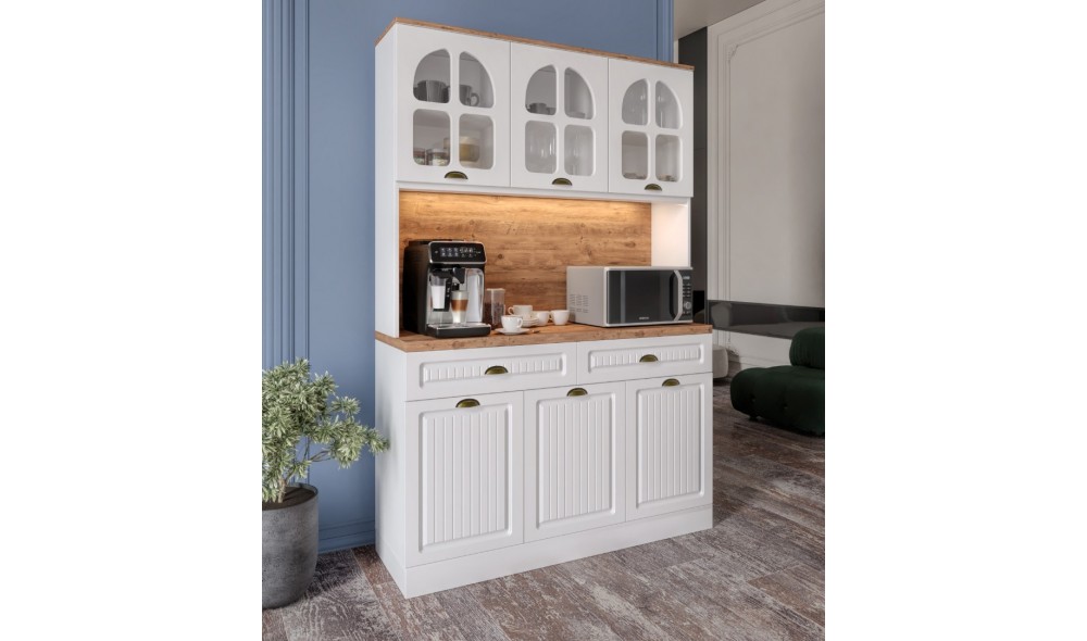 EFES 3 KAPAKLI KAHVE KÖŞESİ %100 MDF