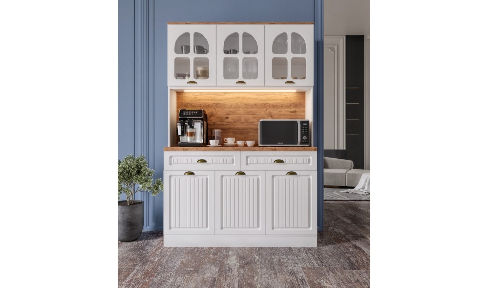 EFES 3 KAPAKLI KAHVE KÖŞESİ %100 MDF