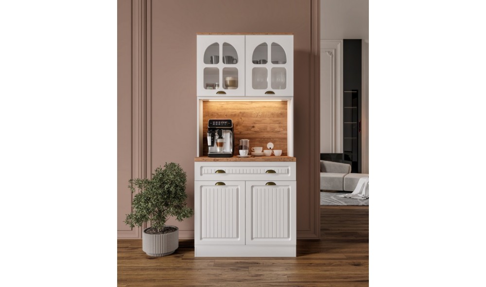 EFES 2 KAPAKLI KAHVE KÖŞESİ %100 MDF