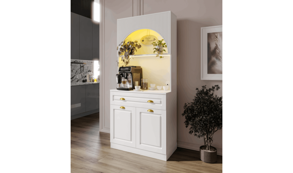 Armoni Gold Mini Kahve Köşesi Komple MDF