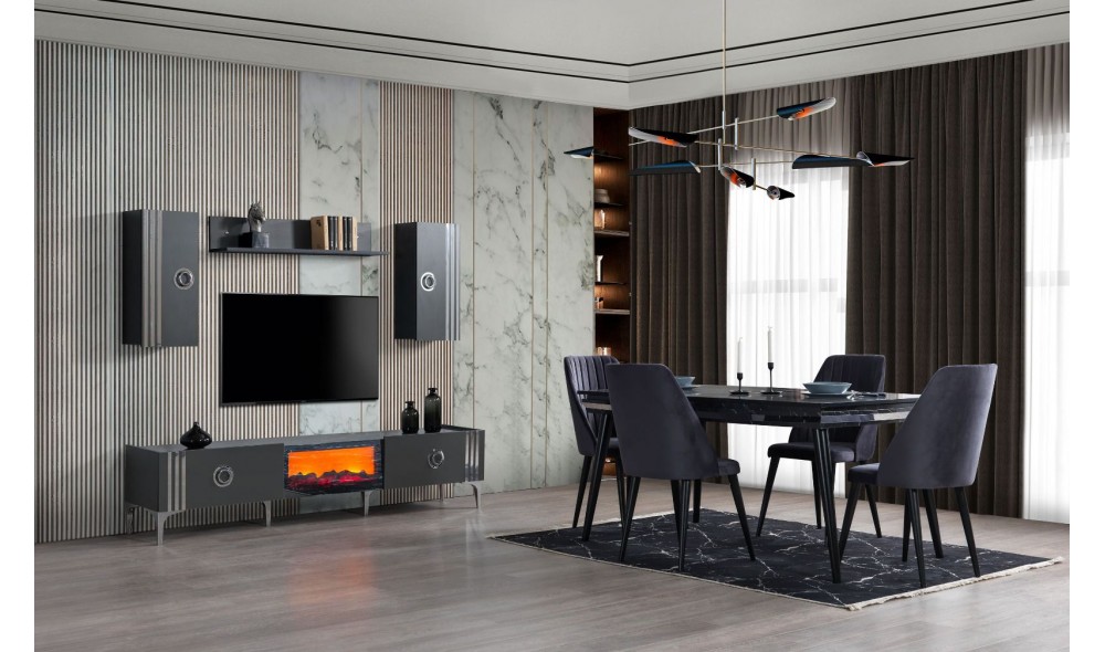 ALYA ANTRASİT TV ÜNİTESİ 